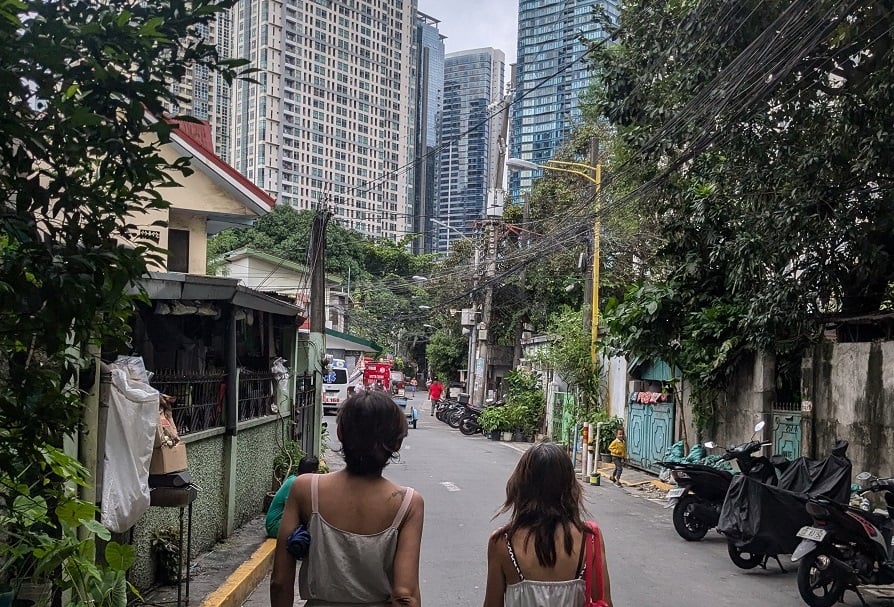 Looking towards Bonifacio Global City